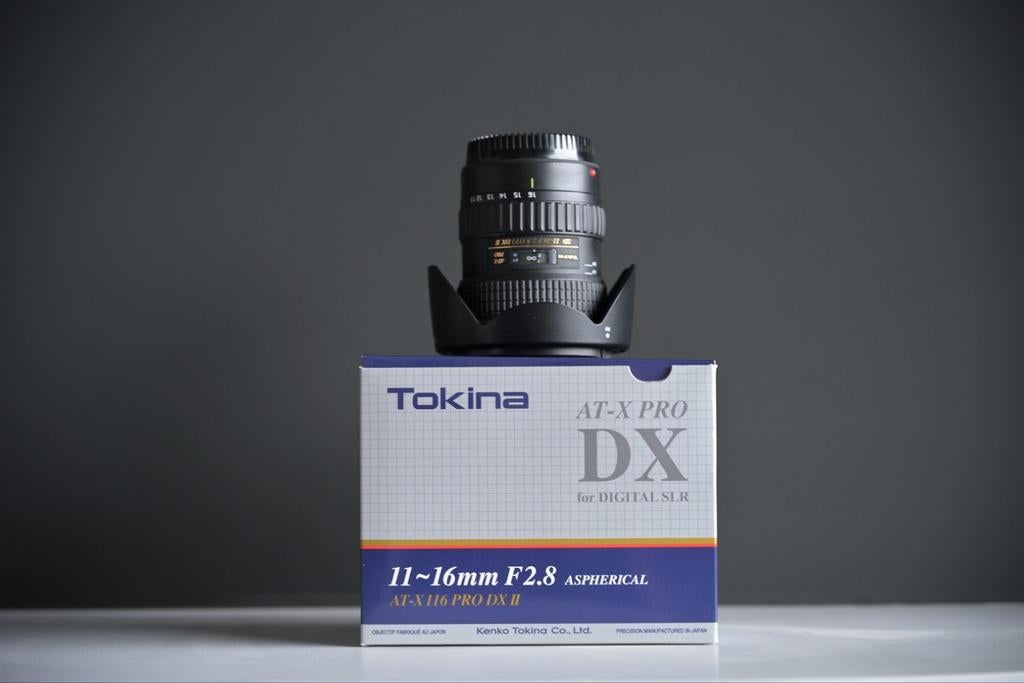 Compacte Tokina 11-16 mm f2.8 at-x 116 pro DX II, Audio, Tv en Foto, Ophalen of Verzenden, Nieuw, Groothoeklens, Zoom