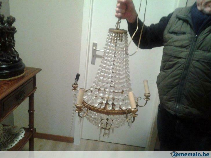 LUSTRE EN CRISTAL FAIT MAIN, Enlèvement