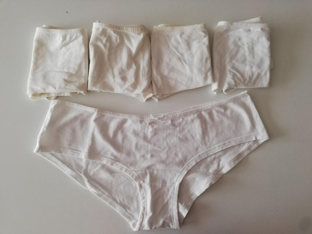 Set van 5 witte slipjes, C&A, Ophalen of Verzenden, Wit, Slip