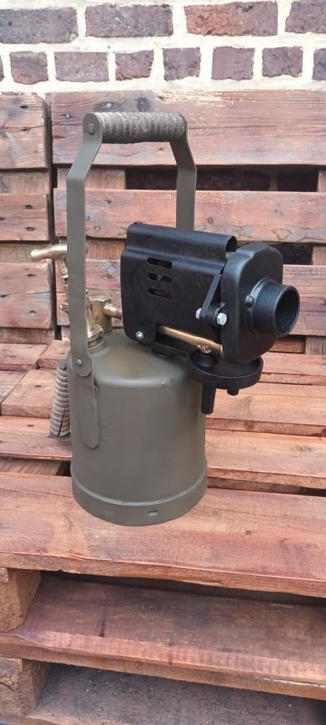 1943 british Large paraffin blow torch, Verzamelen, Militaria | Tweede Wereldoorlog, Landmacht, Overige typen, Ophalen of Verzenden