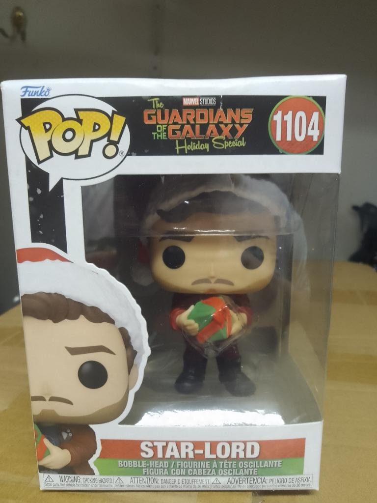 funko pop 1104 star-lord bobble-head guardians of the galaxy, Ophalen of Verzenden, Nieuw, Film, Actiefiguur of Pop