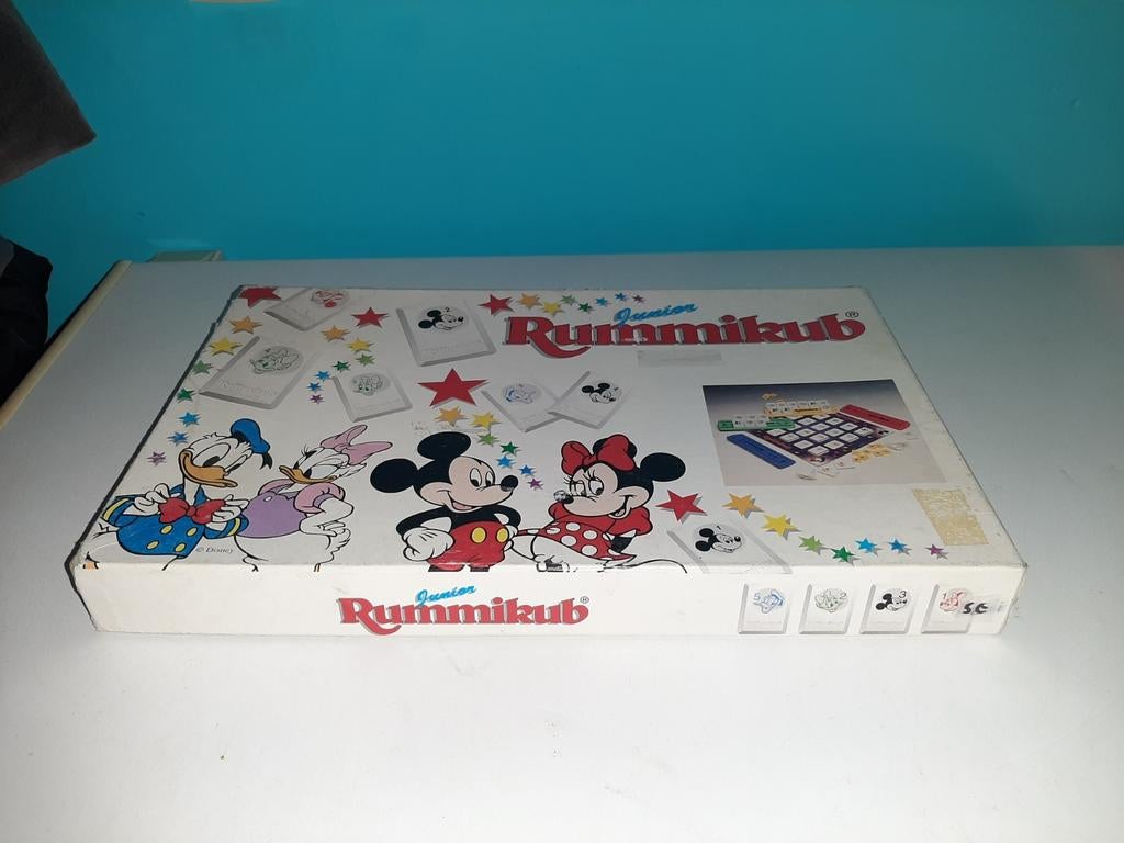Rummicub junior disney, Hobby en Vrije tijd, Gezelschapsspellen | Bordspellen, Ophalen, Zo goed als nieuw