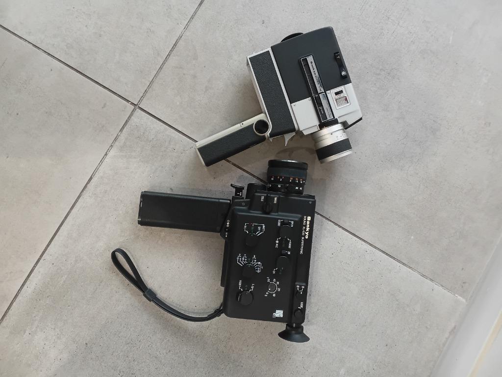Camera Sankyo, 2 stuks, Enlèvement ou Envoi, 8 mm, Caméra
