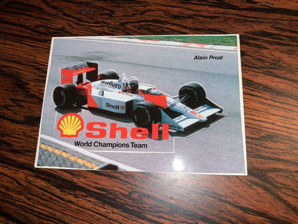 Sticker Formule 1 F1 1988 McLaren Honda Alain Prost Shell, Verzamelen, Stickers, Ophalen of Verzenden