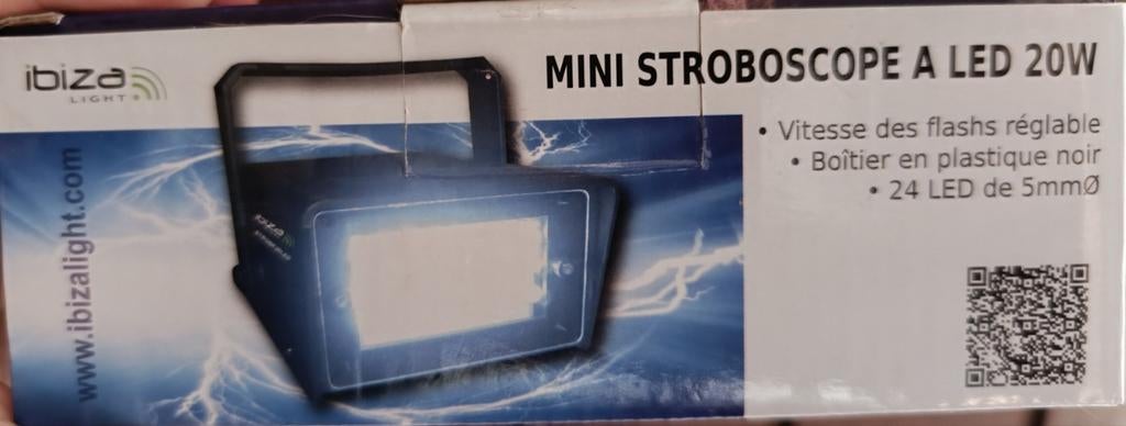 Mini stroboscope led 20W / matériel sono divers, Enlèvement, Comme neuf