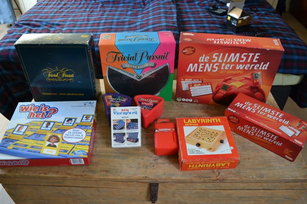 gezelschapspelen pakket, Hobby en Vrije tijd, Ophalen, Gebruikt, Overig