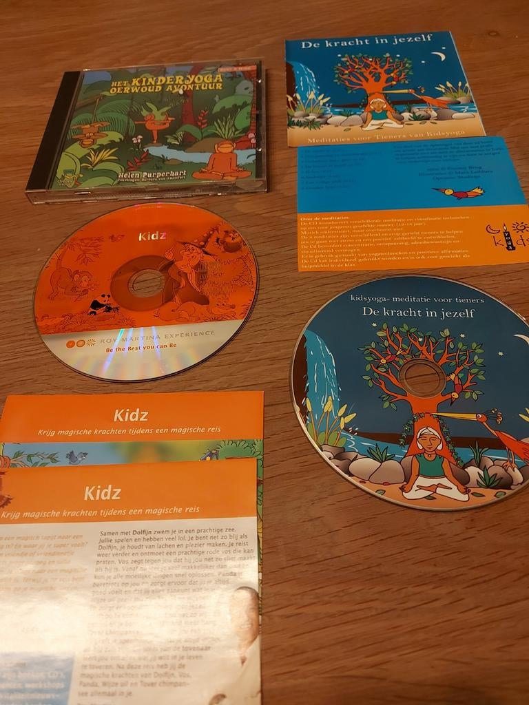 Cd Meditatie kinderen: Roy M- kinderyoga helen purperhart, Ophalen of Verzenden
