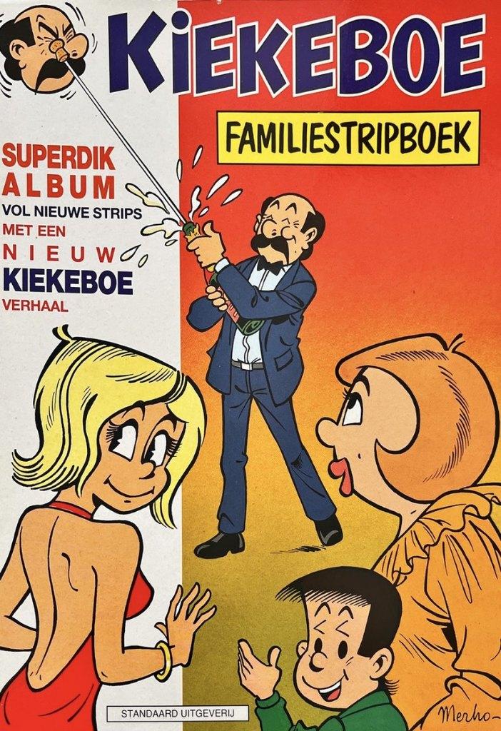 Kiekeboe familiestripboek 2, Boeken, Stripverhalen, Ophalen of Verzenden, Zo goed als nieuw, Merho