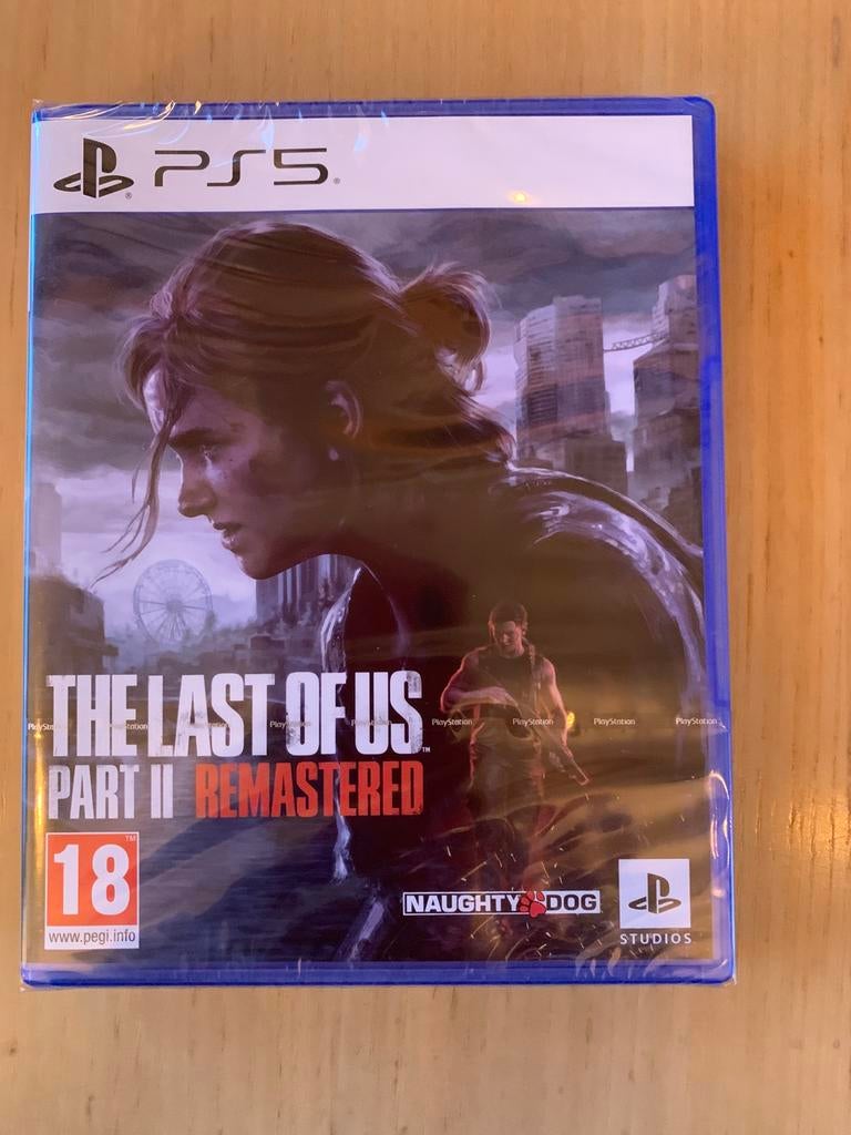 PS5 The last of us Part 2 Remastered, Games en Spelcomputers, Games | Sony PlayStation 5, Ophalen, Nieuw