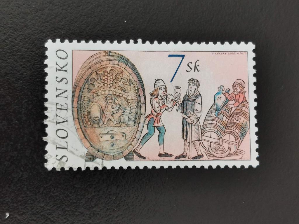 Slovakije 2002 - wijnbouw, Ophalen of Verzenden, Overige landen, Gestempeld