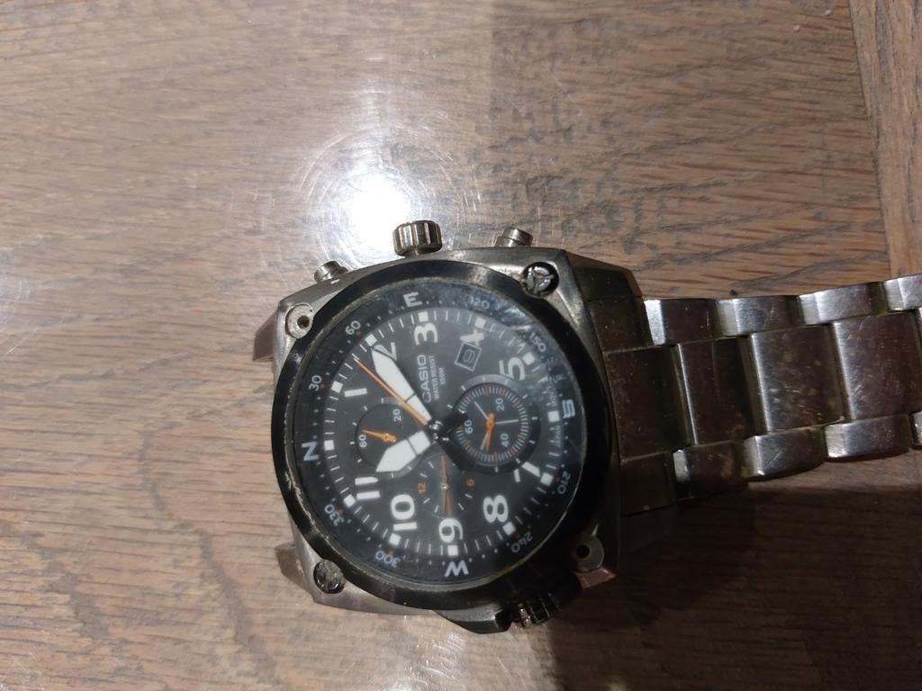 Casio, Handtassen en Accessoires, Horloges | Heren, Ophalen of Verzenden, Gebruikt, Casio