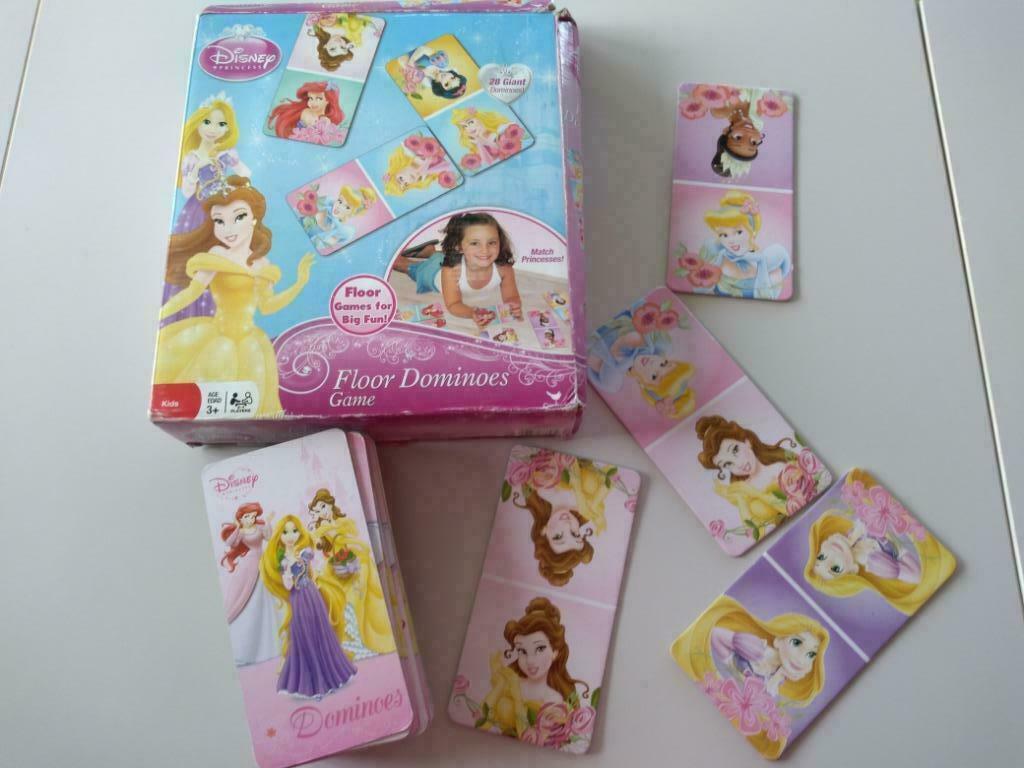 Vloer dominospel van Disney, Ophalen of Verzenden, Assepoester of Belle, Gebruikt, Overige typen