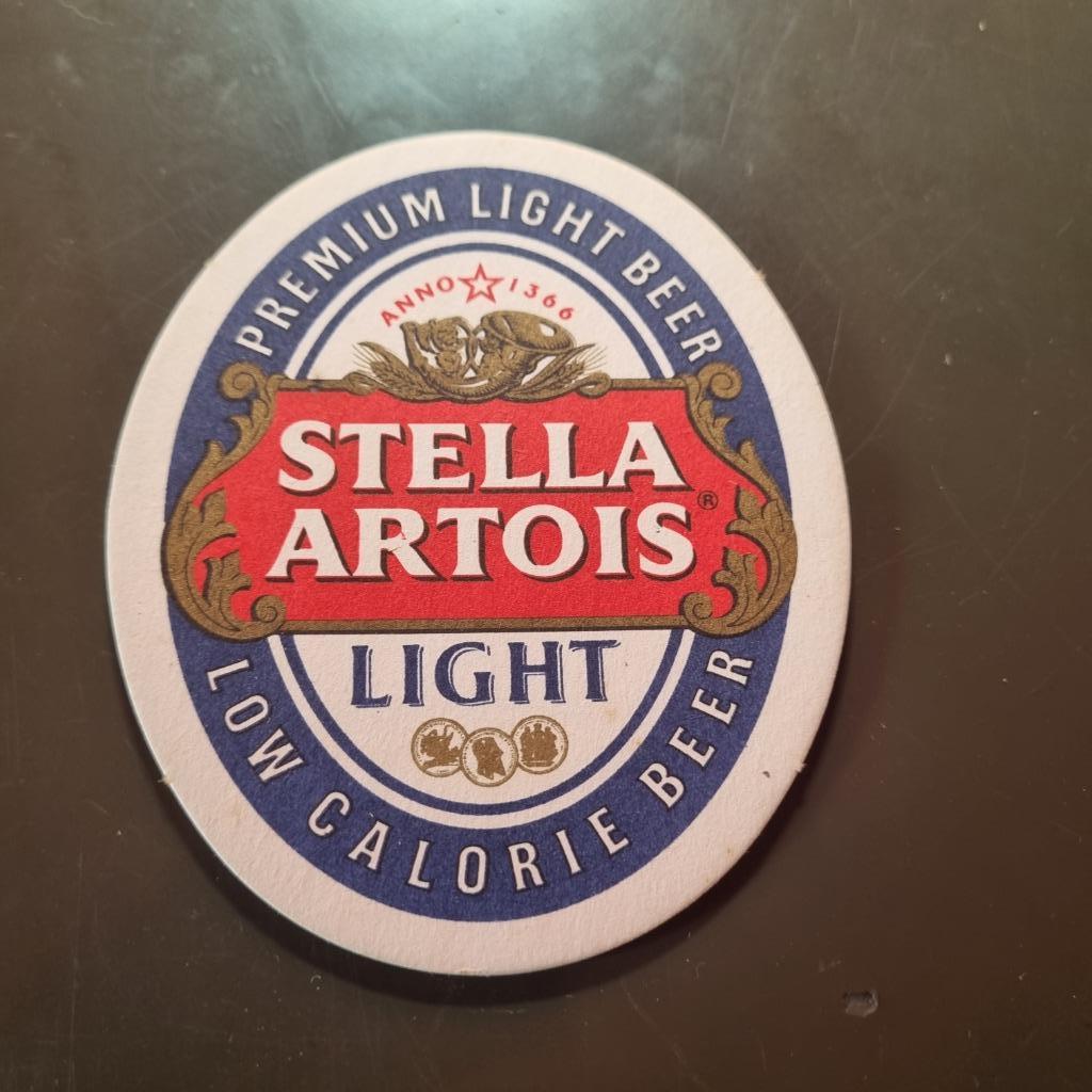Sous Bock Stella Artois (modèle 186), Ophalen of Verzenden, Gebruikt, Viltje(s), Stella Artois