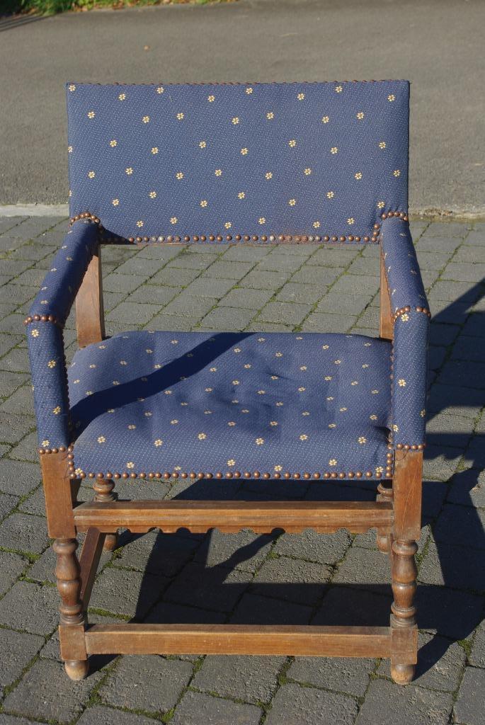 Fauteuil, Enlèvement, Utilisé, Tissus