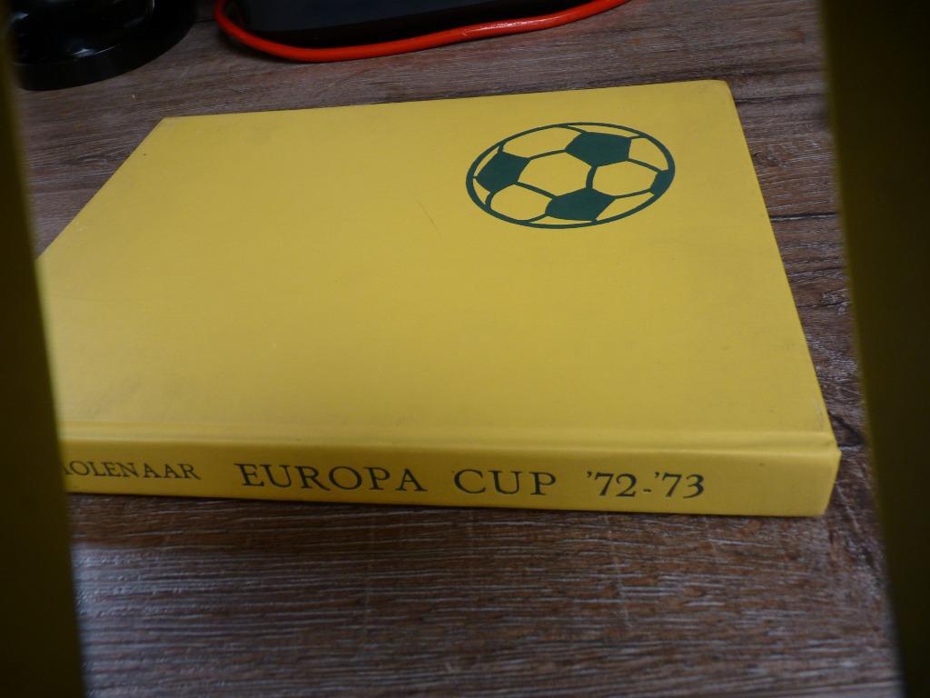 Europacup 1972-73, Livres, Sport de ballon, Enlèvement ou Envoi, Molenaar Hans, Utilisé