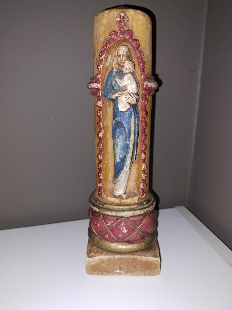 Mariabeeld met kind, Antiquités & Art, Enlèvement ou Envoi