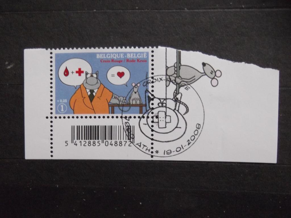 3747 De Kat - Le Chat, Enlèvement ou Envoi, Neuf, Croix-Rouge
