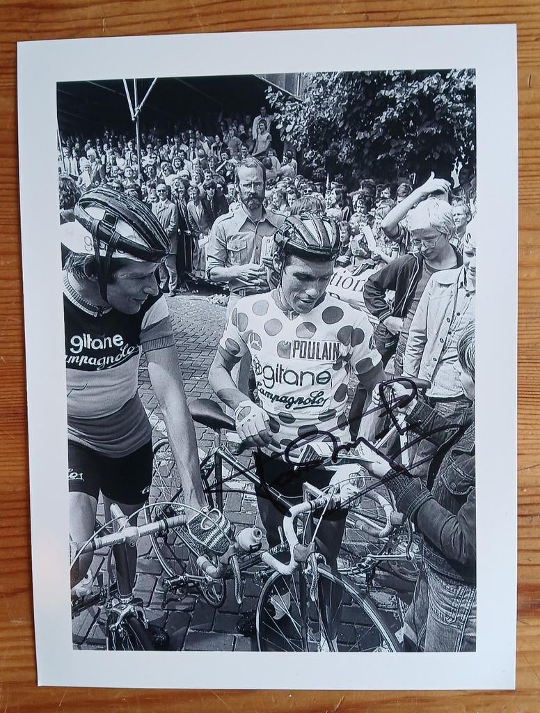 Gesigneerde foto van Lucien van Impe., Verzenden