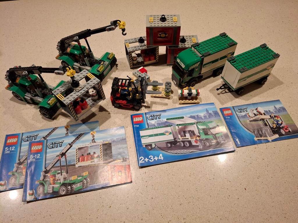 Lego City cargo 7733, Enfants & Bébés, Enlèvement ou Envoi, Lego