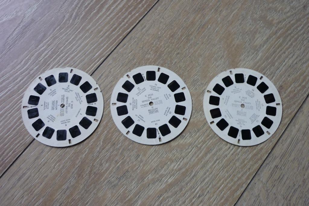 View-Master schijfjes Castles of Belgium, Ophalen of Verzenden