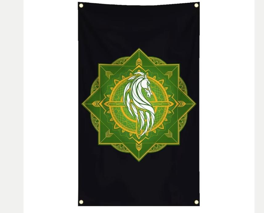 Grote vlaggen Lord of the Rings (150x90cm), Diversen, Vlaggen en Wimpels, Nieuw, Ophalen of Verzenden