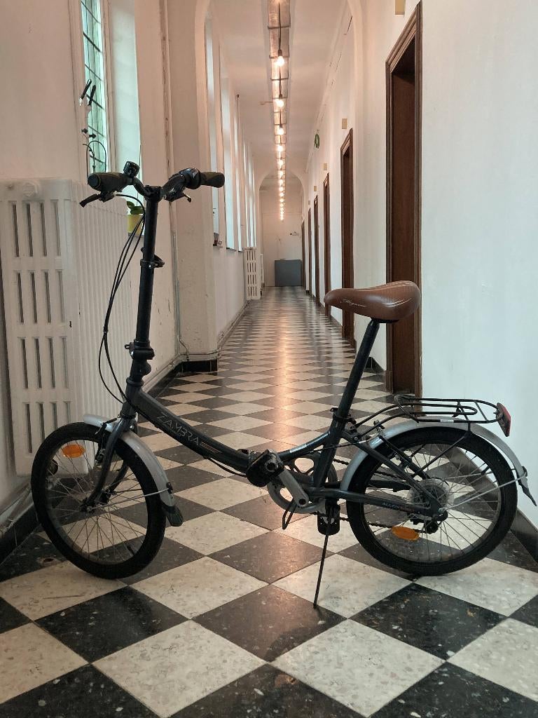 Vouwfiets merk Zambra, Fietsen en Brommers, Fietsen | Vouwfietsen, Minder dan 14 inch, Versnellingen, Zo goed als nieuw, Totaal opvouwbaar