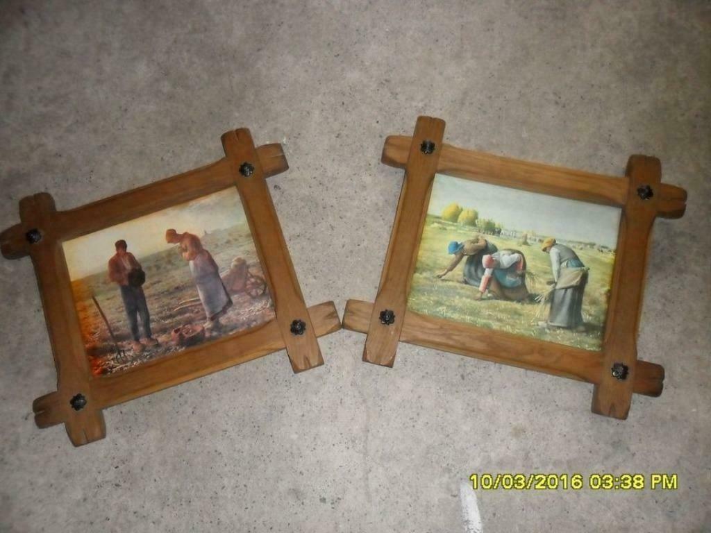 Tableau l'Angélus et les Glaneuses (Jean-François Millet), Antiquités & Art, Art | Peinture | Classique, Enlèvement