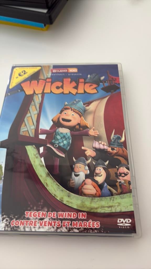 DVD Wickie Studio 100, Ophalen of Verzenden, Zo goed als nieuw