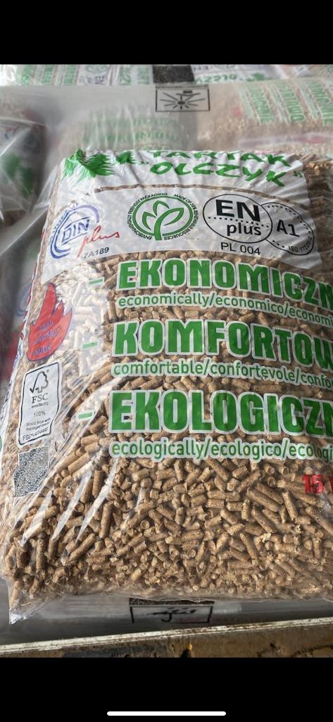 Houtpellets 5,00€ per zak, Ophalen