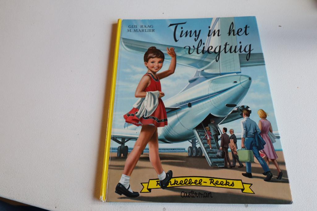 Tiny in het vliegtuig Rinkelbel reeks Casterman 1964, Boeken, Verzenden, Nieuw, Fictie algemeen