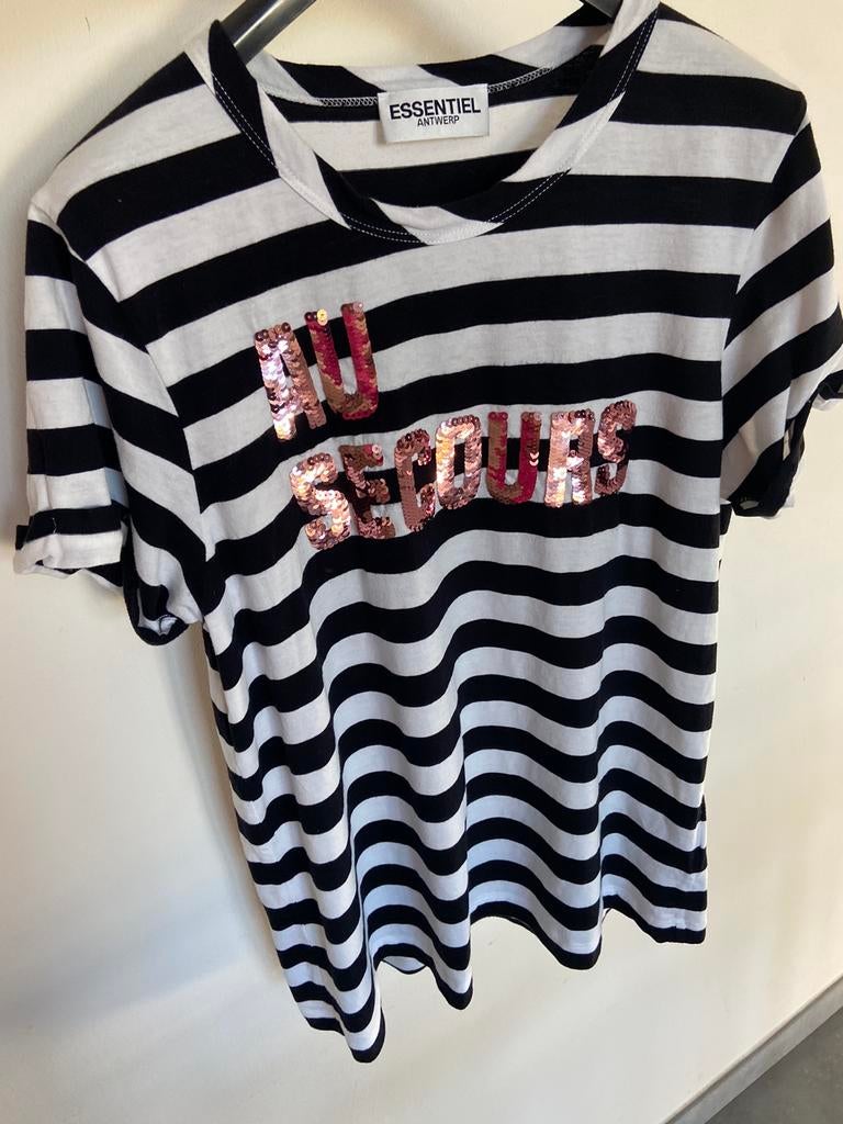 Tshirt Essentiel Antwerp, Enlèvement ou Envoi, Comme neuf, Blanc