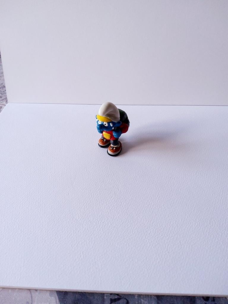 Schtroumpf Randonneur erreur de peinture, Enlèvement ou Envoi, Utilisé