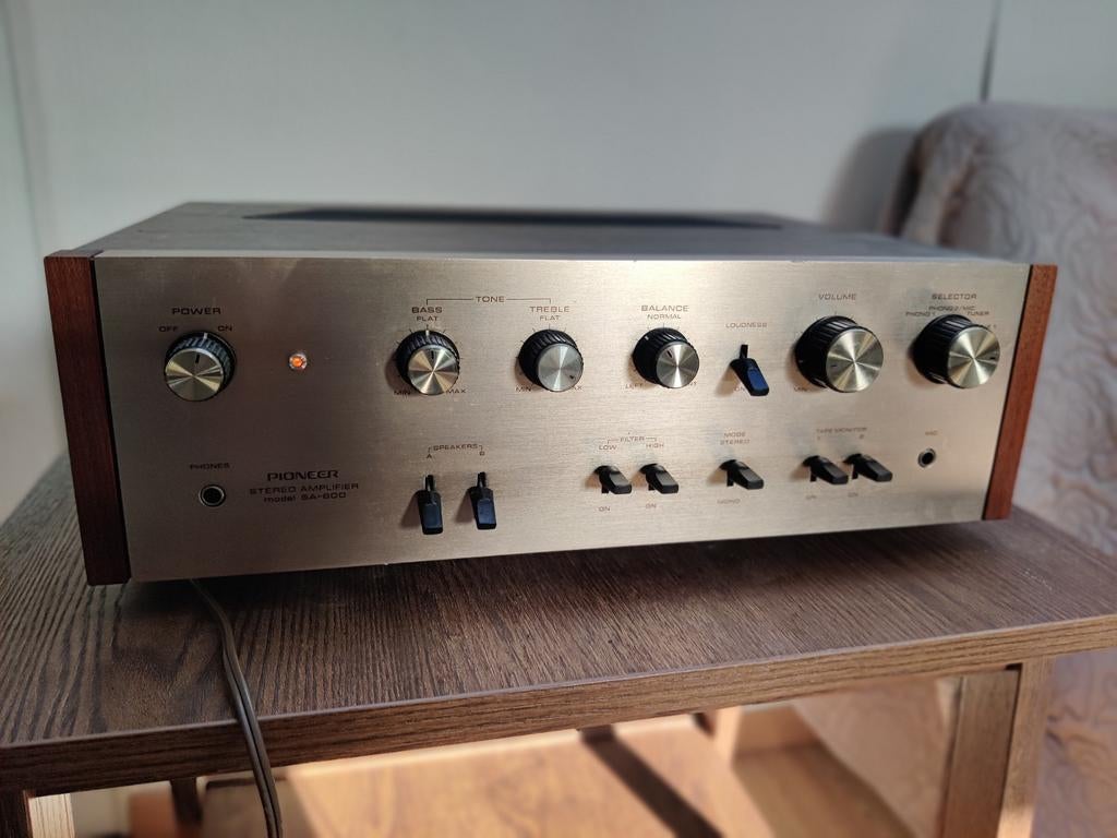 Pioneer SA-600, Audio, Tv en Foto, Versterkers en Ontvangers, Ophalen, Gebruikt, Pioneer, Minder dan 60 watt