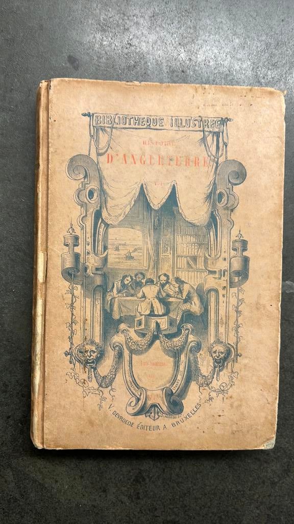Livre ancien1847Histoire de l'Angleterre Victoria Engravings, Antiquités & Art, Enlèvement ou Envoi