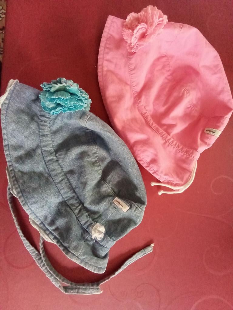 Zonnehoedjes Strass T5 2 stuks, Enfants & Bébés, Vêtements de bébé | Casquettes & Chapeaux, Enlèvement ou Envoi, Fille, Strass