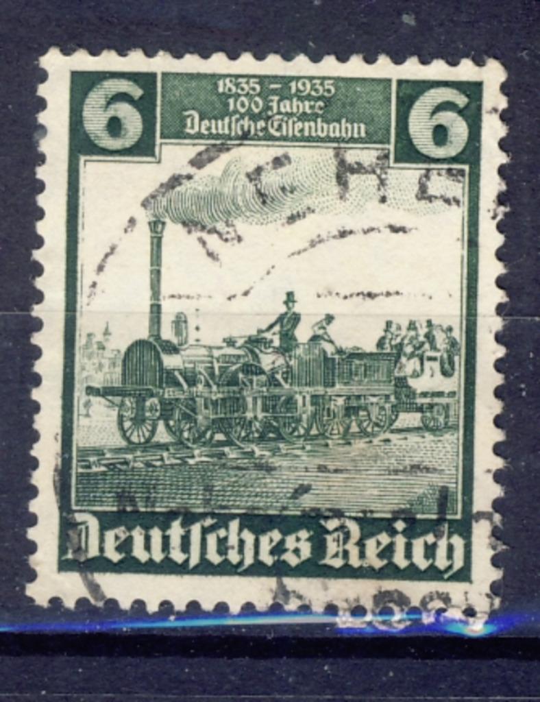 Deutsches Reich 1935 - nr 580, Verzenden, Duitse Keizerrijk, Gestempeld