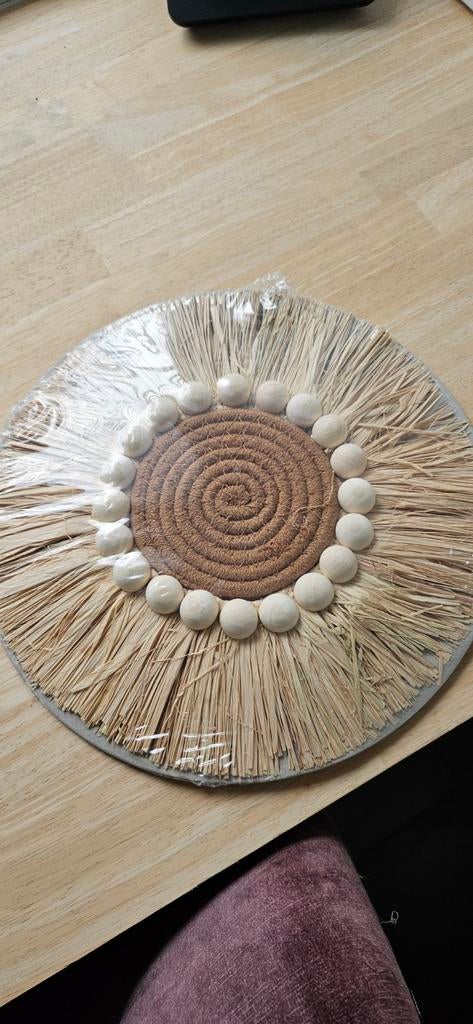 Boho, bohemian   stijl I rieten wand decoratie, Ophalen
