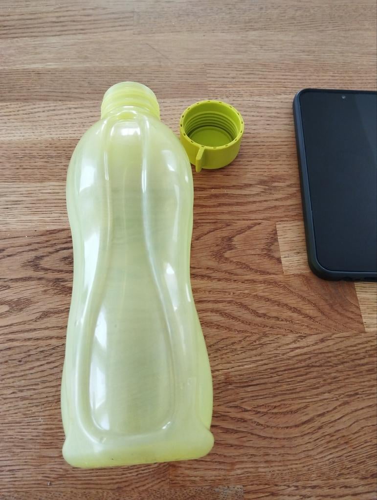 Tupperware Drinkfles, Enlèvement, Utilisé, Vert, Boîte