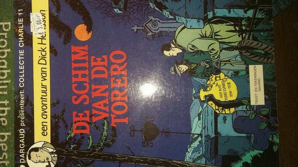 Collectie Charlie : De Schim van de Torero, Enlèvement ou Envoi, Comme neuf