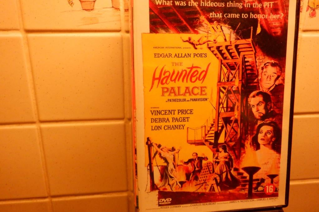 DVD  Edgar Allan Poe's The Haunted Palace(Vincent Price), Vanaf 16 jaar, Ophalen of Verzenden, Zo goed als nieuw, Gore
