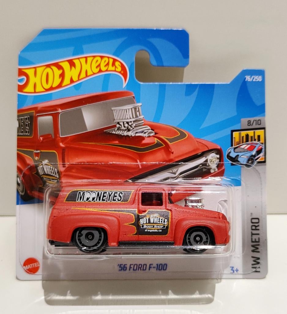 Hot Wheels Ford '56 F-100 Logo Moon Eyes (2022), Enlèvement ou Envoi