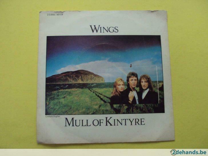 Singel:  "Wings"  Mul Of Kintyre, Ophalen of Verzenden