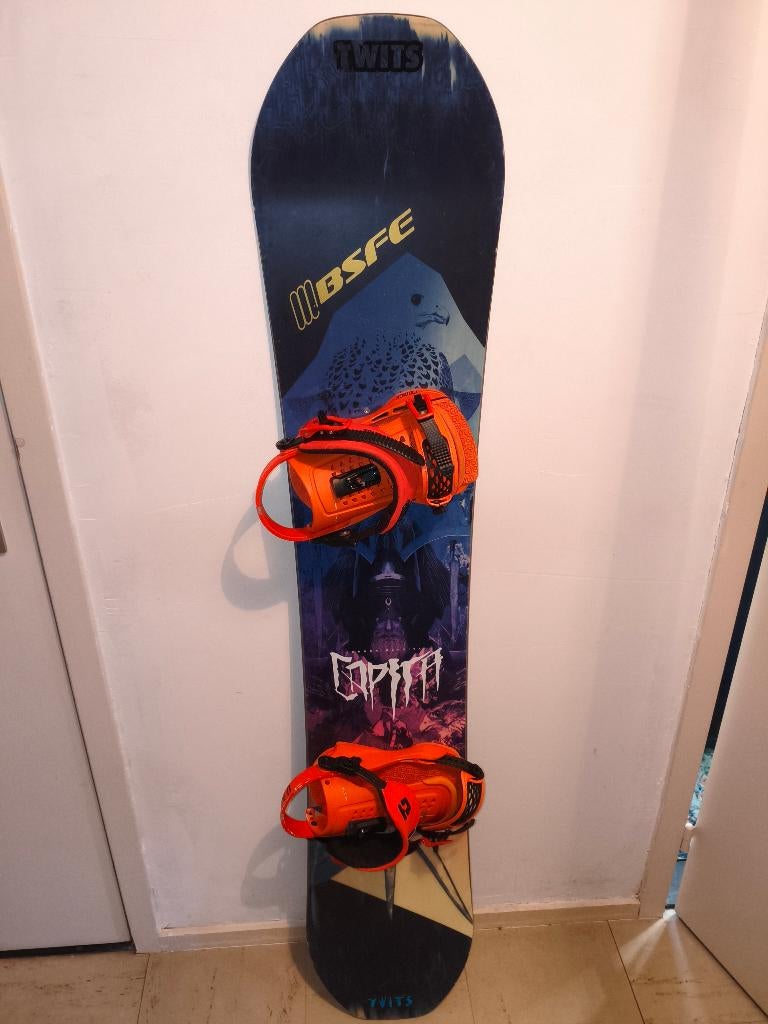 Capita indoor Survival 156 + Union Force binding M, Ophalen, Gebruikt, Board