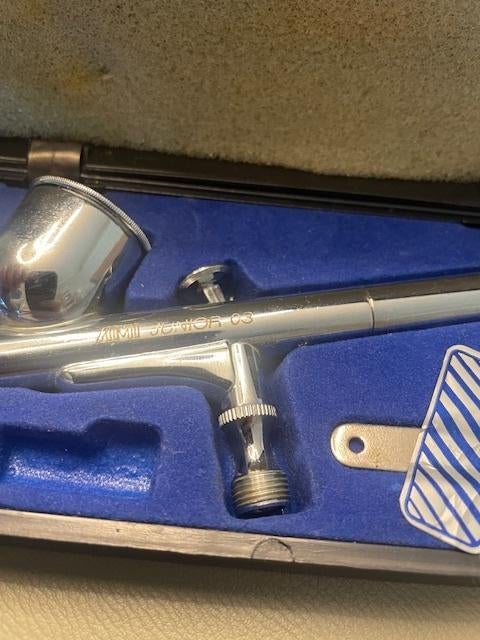 Airbrush set (lot), Hobby en Vrije tijd, Ophalen of Verzenden, Gebruikt, Airbrush en Accessoires