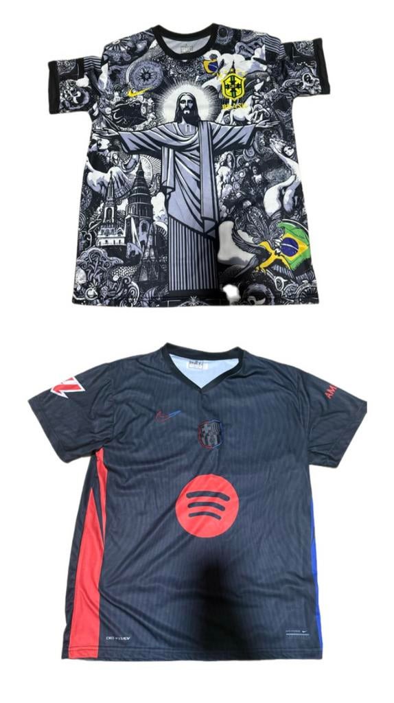 Lots de maillot bresil et barcelone, Ophalen of Verzenden, Zo goed als nieuw