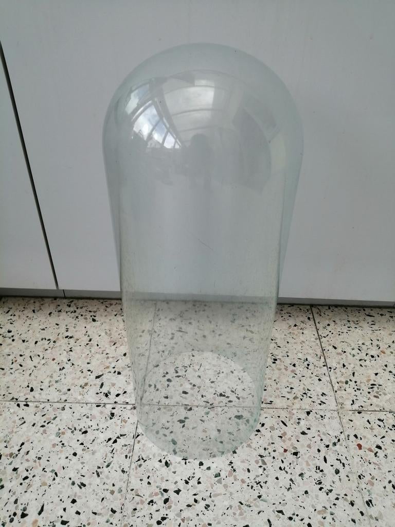 Oude glazen stolp, in goede staat, Ophalen, Zo goed als nieuw