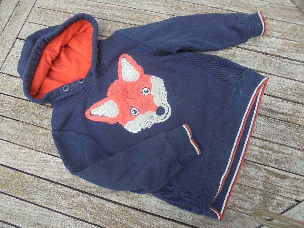 hoodie met vos maat 110, Ophalen of Verzenden, Zo goed als nieuw, Jongen, Trui of Vest