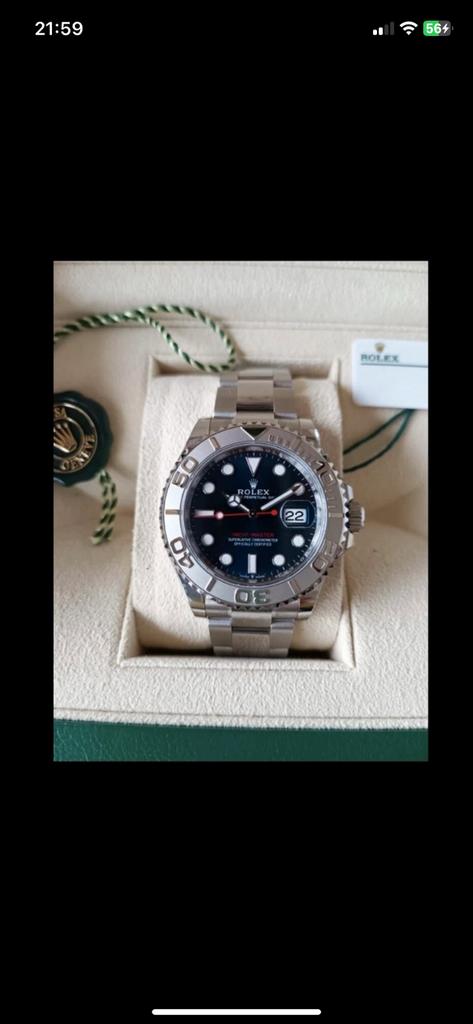 Rolex Yacht Master, Enlèvement, Comme neuf, Rolex
