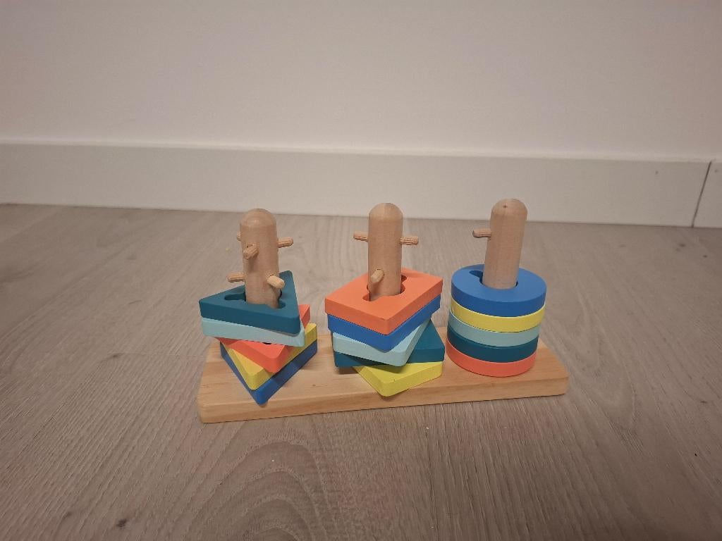 Houten puzzel speelgoed, Ophalen, Gebruikt