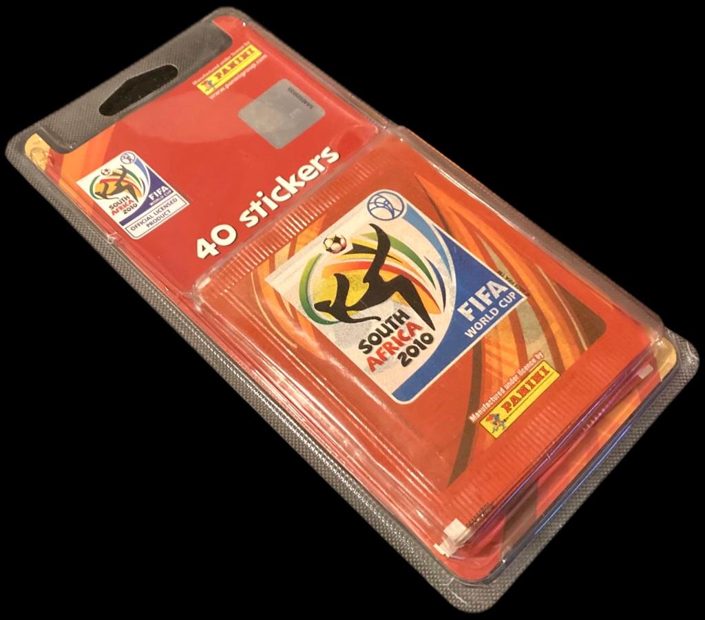 Panini WK 2010 Zuid Afrika Blister Packet Zakjes Sticker, Verzenden, Zo goed als nieuw